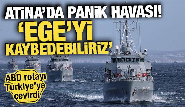 Atina'da panik havası: Ege'yi kaybedebiliriz! ABD rotayı T&uuml;rkiye'ye &ccedil;evirdi