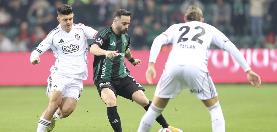 Beşiktaş, K&ouml;rfez'de 1 puanı 88'de kurtardı