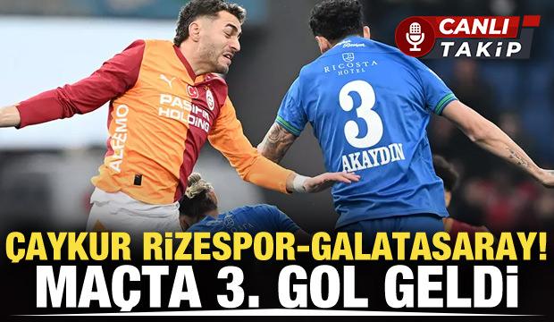 &Ccedil;aykur Rizespor - Galatasaray! CANLI