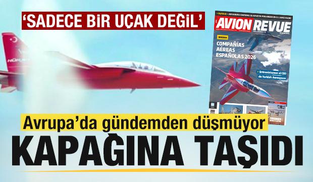 H&Uuml;RJET d&uuml;nyada yankı uyandırdı! Avion Revue kapağına taşıdı: Sadece bir u&ccedil;ak değil