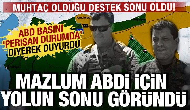 SDG'nin d&uuml;ğ&uuml;m&uuml; &ccedil;&ouml;z&uuml;l&uuml;yor! Mazlum Abdi &ccedil;ıkmaza girdi! ABD basını: Perişan durumda...