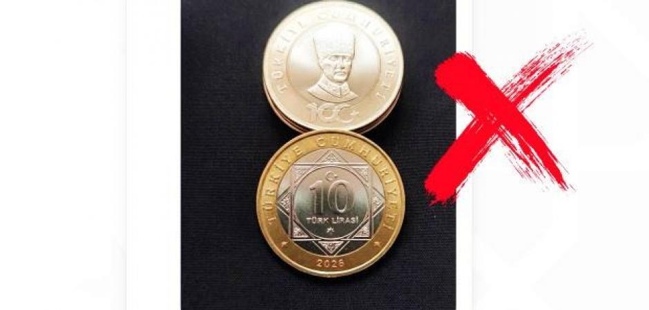Herkes bu parayı konuşuyordu! Madeni 10 TL iddiası! A&ccedil;ıklama geldi