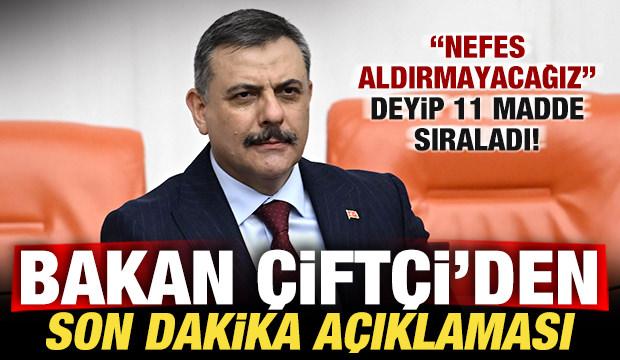 Bakan Mustafa &Ccedil;ift&ccedil;i'den son dakika a&ccedil;ıklaması