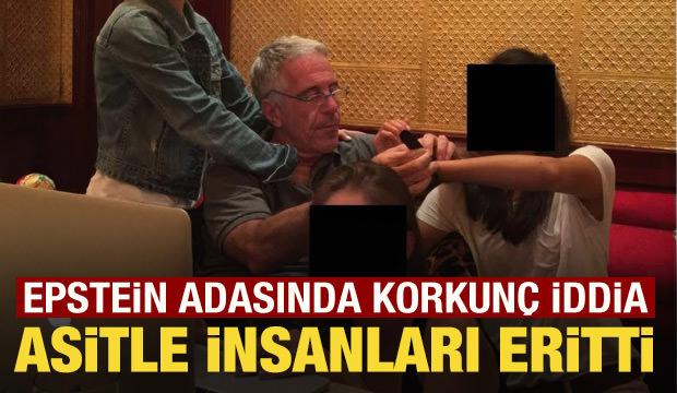 Epstein adasında korkun&ccedil; iddia: Asitle insanları mı eritti?
