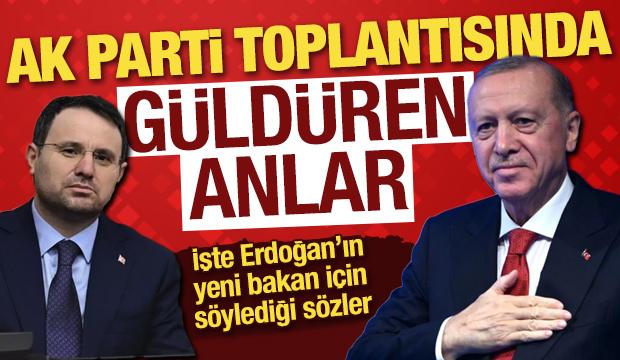 Erdoğan'dan yeni Bakan G&uuml;rlek i&ccedil;in g&uuml;l&uuml;mseten s&ouml;zler: &lsquo;Dersine &ccedil;alışmış&rsquo;