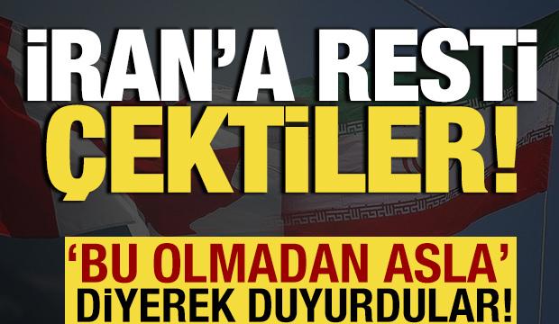 Kanada'dan İran'a, 'Rejim değişikliği' tehdidi! 'Kesinlikle yeniden kurmayacağız'