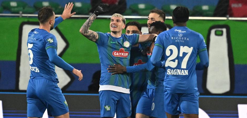 &Ccedil;aykur Rizespor 6 ma&ccedil;lık galibiyet hasretini bitirdi