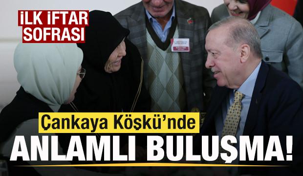 Cumhurbaşkanı Erdoğan, şehit aileleriyle iftar programında bir araya geldi