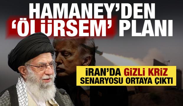 İran, ABD'ye karşı y&uuml;ksek alarmda! Hamaney'in &ouml;l&uuml;m planı ortaya &ccedil;ıktı
