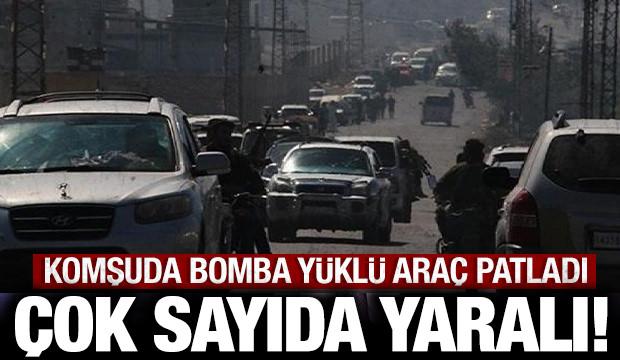 Komşuda bomba y&uuml;kl&uuml; ara&ccedil; patladı: &Ccedil;ok sayıda kişi yaralandı!