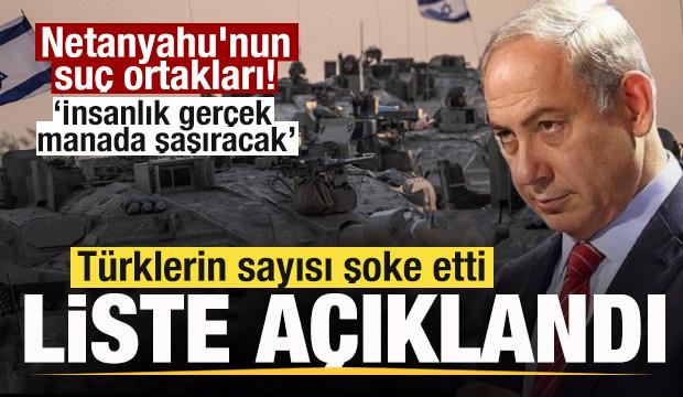 Netanyahu'nun su&ccedil; ortakları! Asker listesi yayınlandı! T&uuml;rklerin sayısı şoke etti