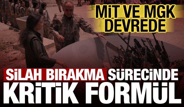Silah bırakma s&uuml;recinde kritik aşmaya ge&ccedil;iliyor: MİT izleyip MGK'ya bildirecek