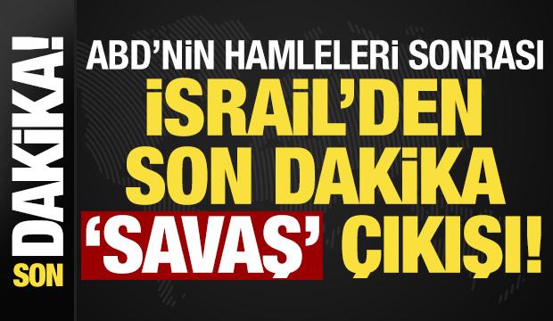 Son dakika: ABD'nin hamleleri sonrası İsrail'den 'savaş' &ccedil;ıkışı: Hazırlıkları g&ouml;r&uuml;ş&uuml;yoruz