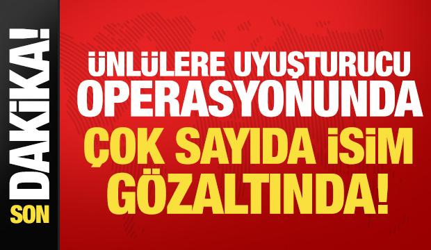 &Uuml;nl&uuml;lere uyuşturucu operasyonunda 17 ş&uuml;pheli g&ouml;zaltına alındı!