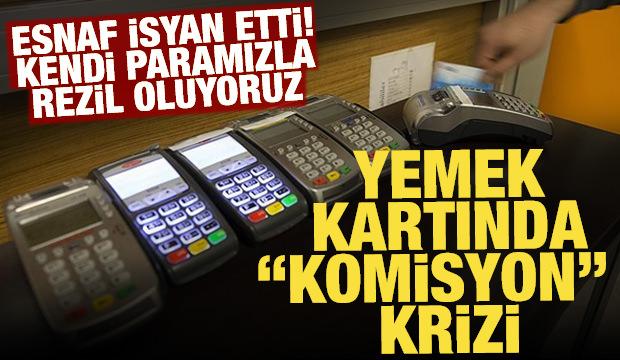 Esnaftan "yemek kartı" isyanı: Sistem esnafın belini b&uuml;k&uuml;yor