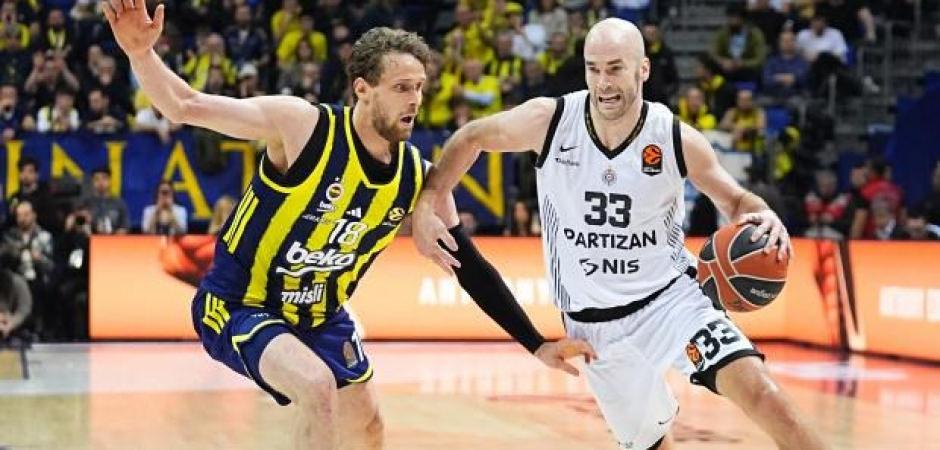 Fenerbah&ccedil;e Beko, Partizan'ı devirdi! 