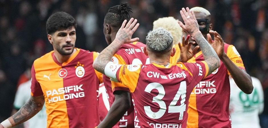 Galatasaray'dan 31 ma&ccedil;lık &ccedil;ılgın seri!