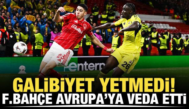 İngiltere'de galibiyet yetmedi! Fenerbah&ccedil;e Avrupa'ya veda etti