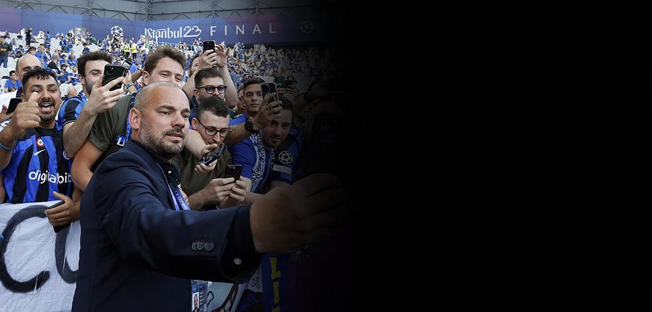 Sneijder: 'Son bir haftada 4 bin &ouml;l&uuml;m tehdidi aldım'