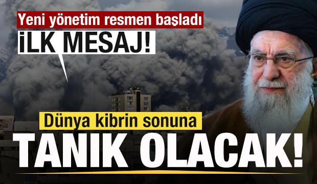 Yeni y&ouml;netim resmen g&ouml;reve başladı! İlk mesaj:  D&uuml;nya kibrin sonuna tanık olacak