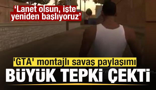 ABD'den 'GTA' montajlı savaş videosu! Tepkiler &ccedil;ığ gibi