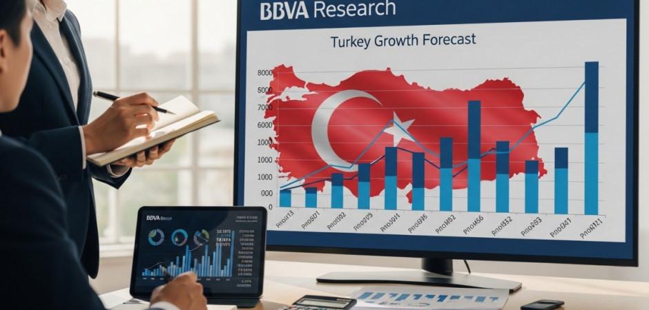 T&uuml;rkiye ekonomisi i&ccedil;in kritik rapor! BBVA b&uuml;y&uuml;me verilerini analiz etti. İşte rakamlar