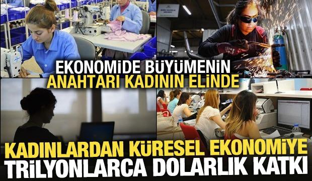 Ekonomide b&uuml;y&uuml;menin anahtarı kadının elinde 