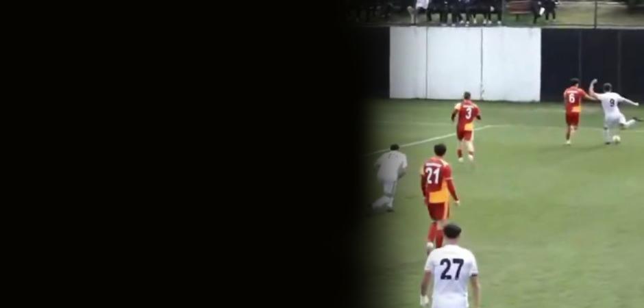 Gen&ccedil; oyuncudan derbide muhteşem gol! Sosyal medyada g&uuml;ndem oldu