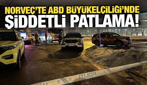 Norve&ccedil;'te ABD B&uuml;y&uuml;kel&ccedil;iliği yakınlarında şiddetli patlama