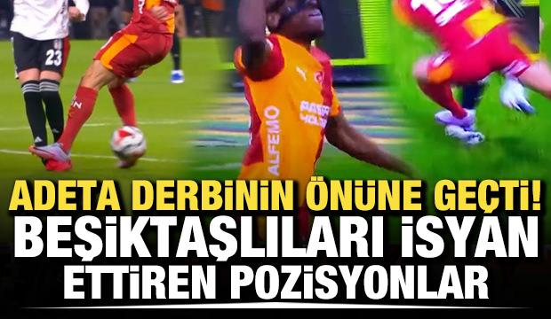 Resmen derbinin &ouml;n&uuml;ne ge&ccedil;ti! Beşiktaşlıları ayağa kaldıran pozisyonlar