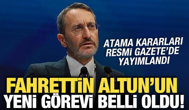Resmi Gazete'de yayımlandı! Fahrettin Altun, T&uuml;rkiye&rsquo;nin Vatikan B&uuml;y&uuml;kel&ccedil;iliği&rsquo;ne atandı
