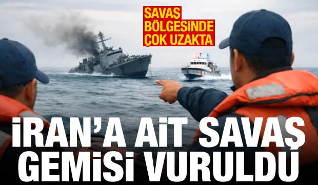 Sri Lanka a&ccedil;ıklarında İran ait savaş gemisi vuruldu