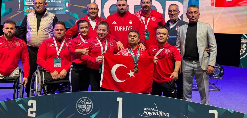 Tiflis'te bayrağımız zirvede! Milli halterci Avrupa şampiyonu