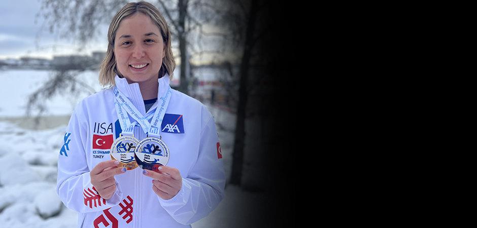 T&uuml;rk sporcu d&uuml;nya rekoru kırdı: İnanılmaz başarı