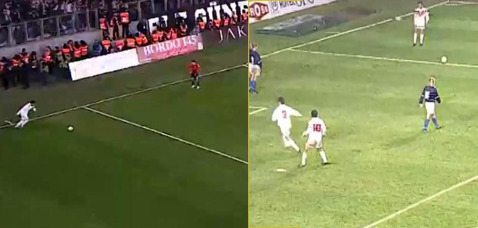 32 yıl sonra aynı gol! Orkun K&ouml;k&ccedil;&uuml;, Sergen Yal&ccedil;ın&rsquo;ın izinden gitti