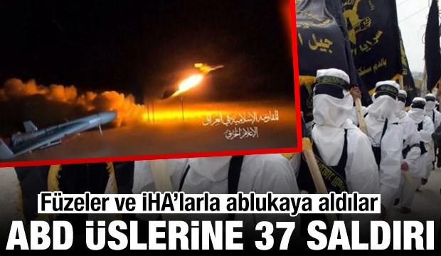 İslami Direniş'ten ABD &uuml;slerine İHA ve f&uuml;zelerle saldırı