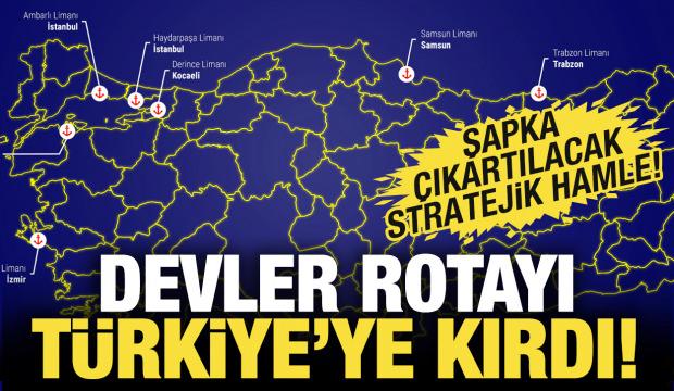 K&uuml;resel ticaretin yeni rotası! B&ouml;lgenin g&uuml;venli limanı T&uuml;rkiye
