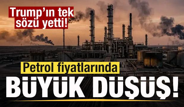 Petrolde son dakika gelişmesi! Fiyatlarda b&uuml;y&uuml;k d&uuml;ş&uuml;ş! 