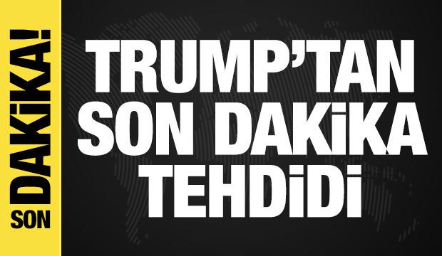 Trump'tan İran'a H&uuml;rm&uuml;z tehdidi: 20 kat daha sert vururuz