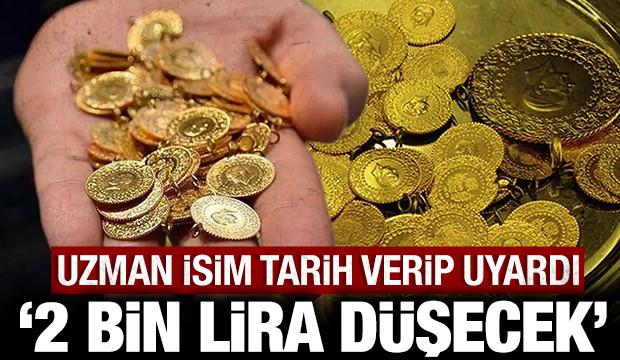 Uzman isimden gram altın i&ccedil;in hayati uyarı: O tarihten sonra 2 bin TL d&uuml;şecek