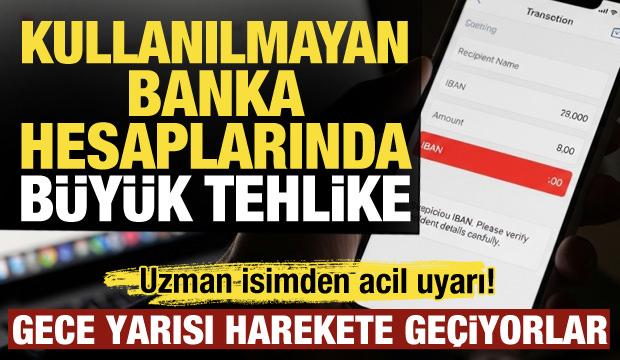 Uzmanından kritik uyarı: Kullanılmayan banka hesaplarınızı kapatın