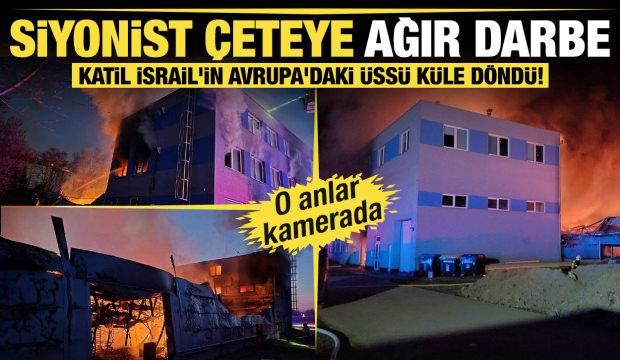 İsrail'in Avrupa'daki &uuml;ss&uuml; k&uuml;le d&ouml;nd&uuml;! Siyonist &ccedil;eteye ağır darbe