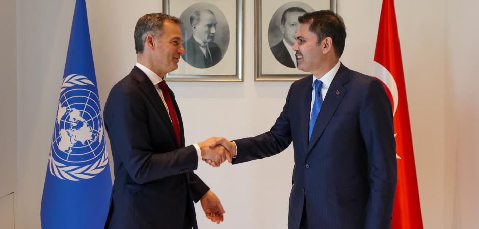 Bakan Kurum'dan New York'ta kritik iklim diplomasisi: T&uuml;m d&uuml;nyaya ortak sorumluluk mesajı