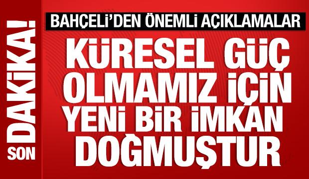 Bah&ccedil;eli'den &ouml;nemli a&ccedil;ıklamalar