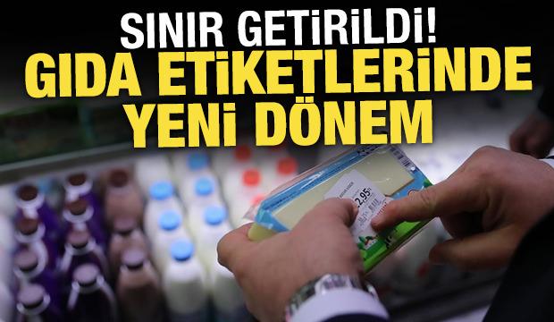 Gıda etiketlerinde yeni d&ouml;nem: "G&uuml;nl&uuml;k" ifadesine 24 saat sınırı getirildi