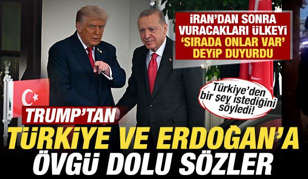 Trump'tan T&uuml;rkiye ve Erdoğan a&ccedil;ıklaması! İran'dan sonra vuracakları &uuml;lkeyi de a&ccedil;ıkladı