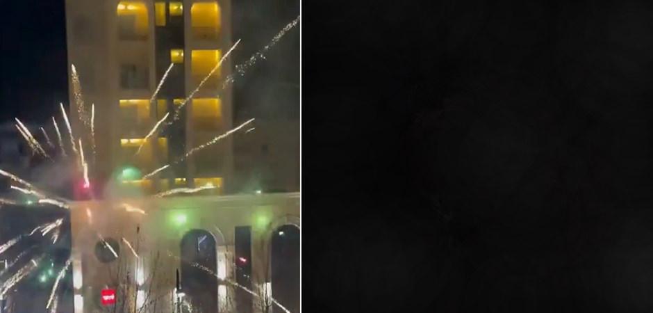 A Milli Futbol Takımı'na Kosova'da havai fişekli taciz 