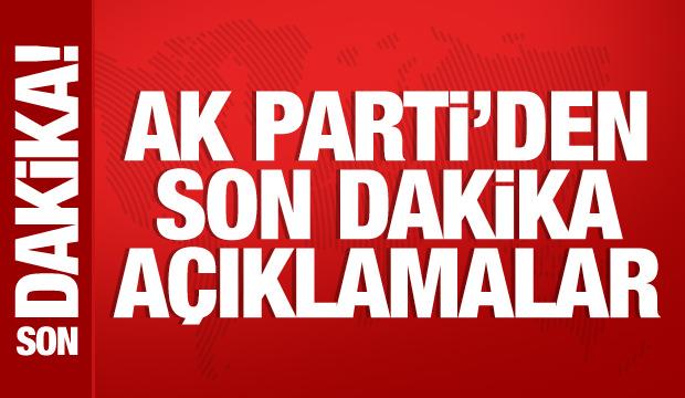 AK Parti S&ouml;zc&uuml;s&uuml; &Ccedil;elik'ten &ouml;nemli a&ccedil;ıklamalar