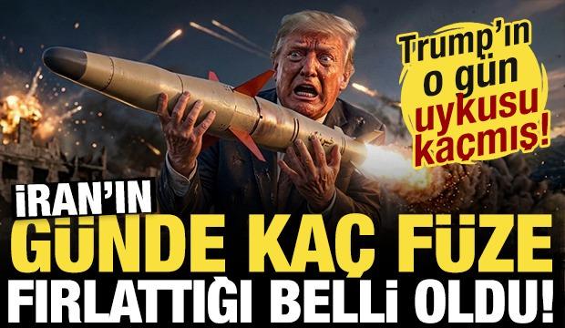 İran'ın g&uuml;nde ka&ccedil; f&uuml;ze ve dron fırlattığı belli oldu! En &ccedil;ok o g&uuml;nde fırlatmış...