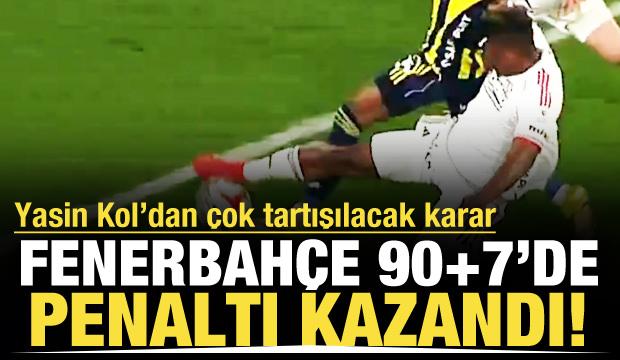 Kadık&ouml;y'de 90+7'de &ccedil;ok konuşulacak penaltı kararı!